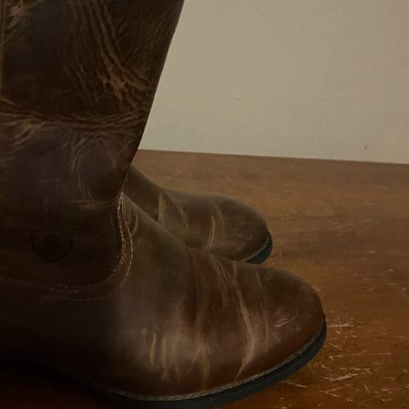Ariat Leather Brown Boots Sz 10EE main image 7